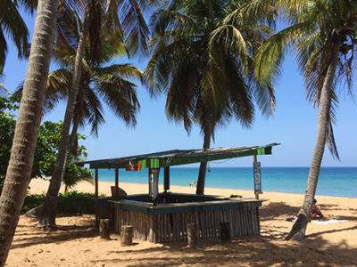 Plage grande anse Deshaies